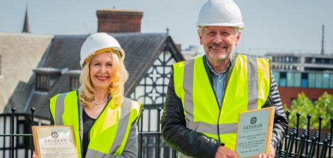 LARRAINE BOORMAN AND SIR PETER SOULSBY GRESHAM